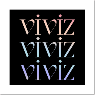 Viviz Logo Color Posters and Art